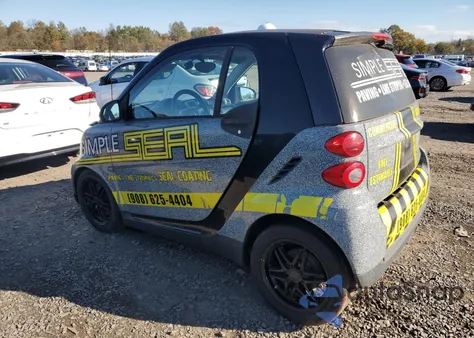 2013 Smart Fortwo Pure z USA, uszkodzony, nr VIN WMEEJ31X88K147216